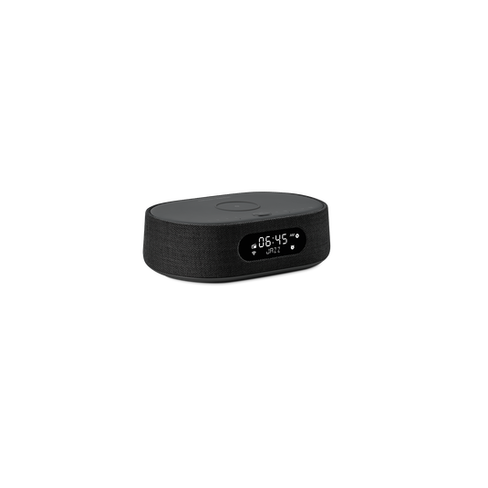 Harman Kardon Citation Oasis FM - Black - Voice-controlled speaker with clock radio and wireless phone charging - Hero image number null